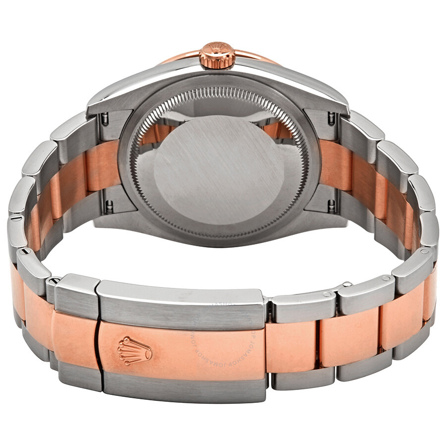 Rolex Datejust 36 Dark Rhodium Diamond Dial Automatic Men's Steel and 18k Everose Gold Oyster Watch  - 3