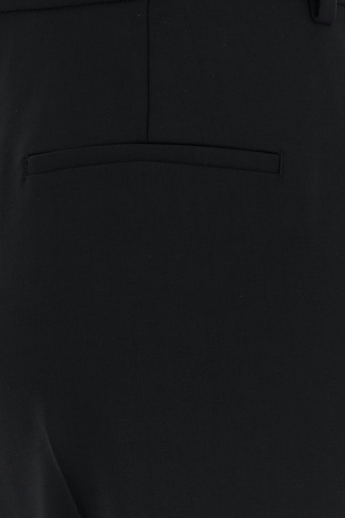 Black stretch wool Febe pant - 3
