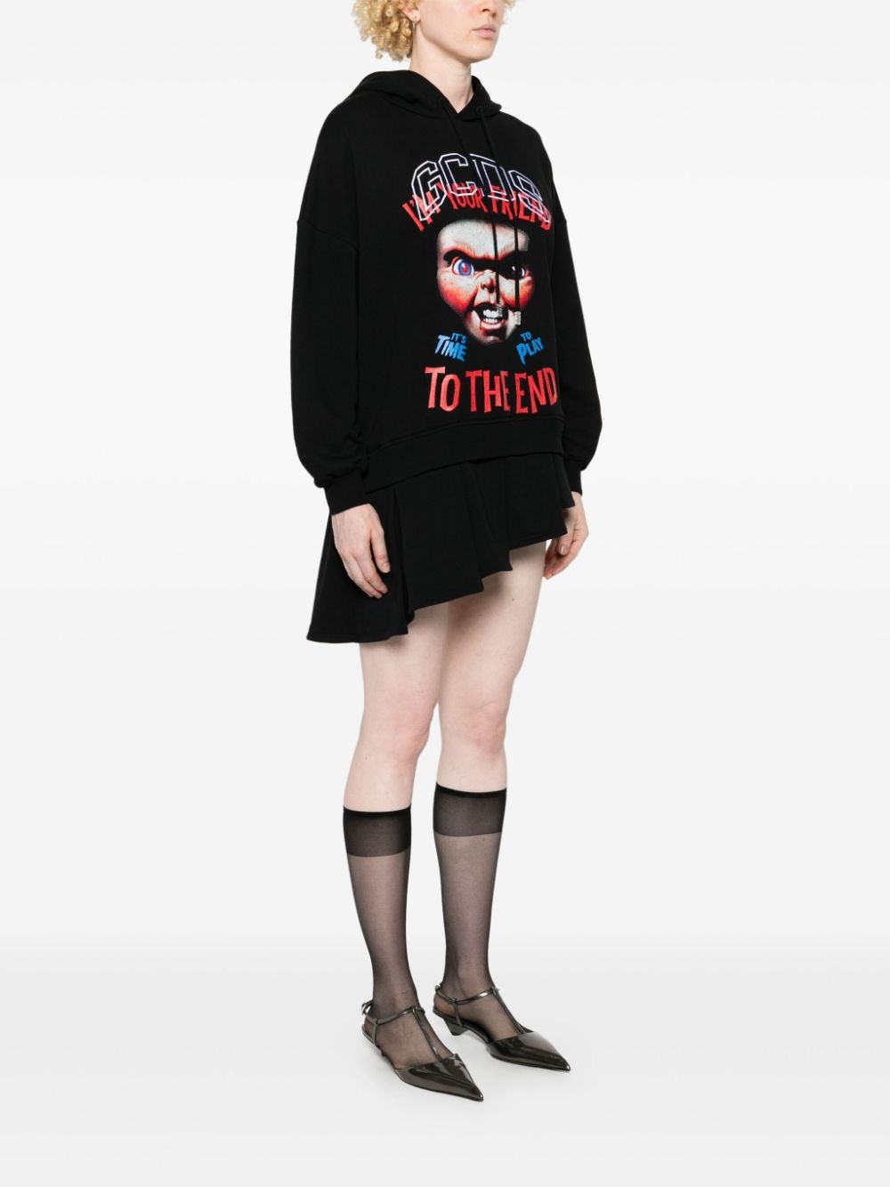x Universal Chucky hooded mini dress - 3