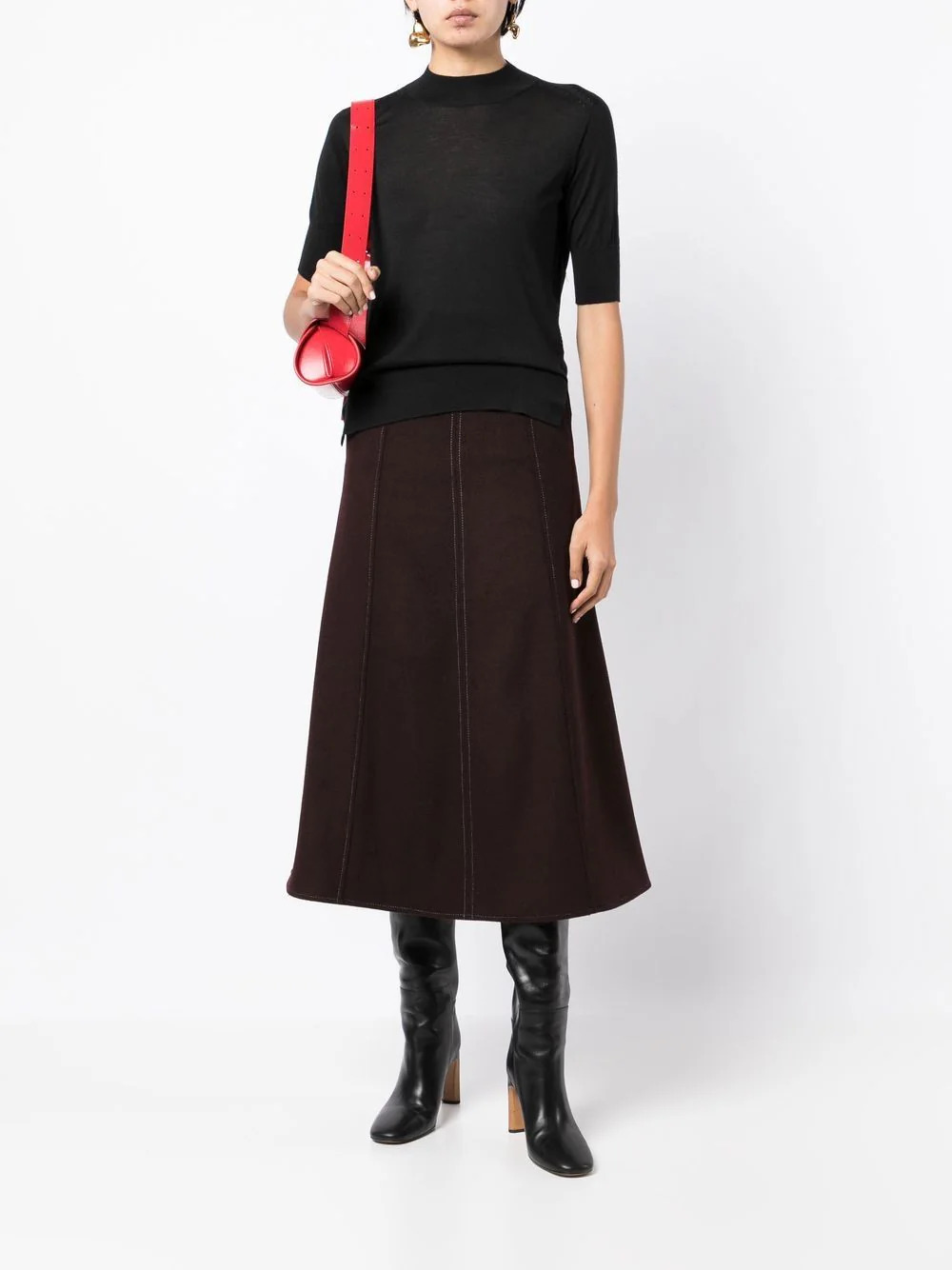 Short Sleeve Sweater - 2