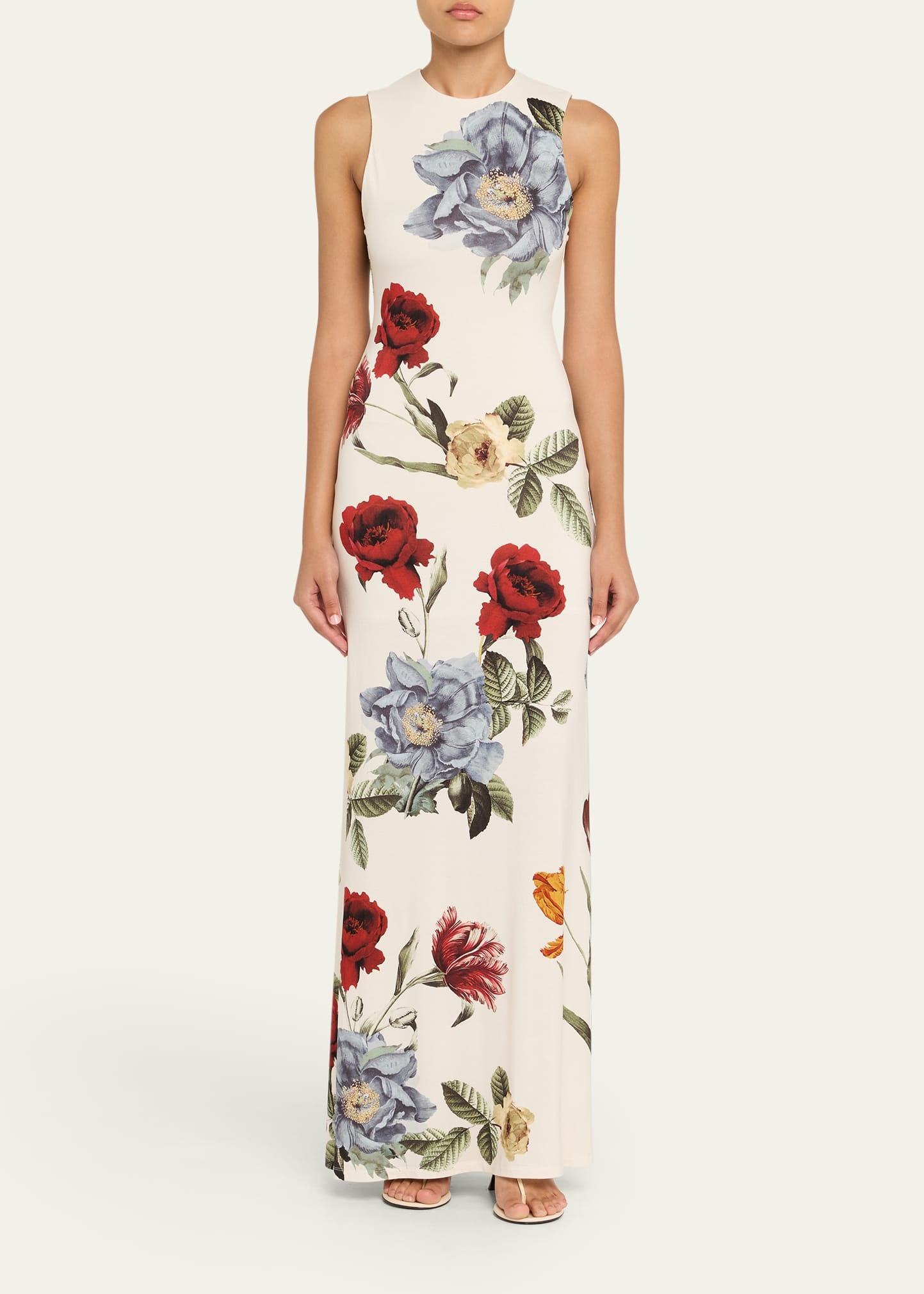 Delora Open-Back Sleeveless Maxi Dress - 2