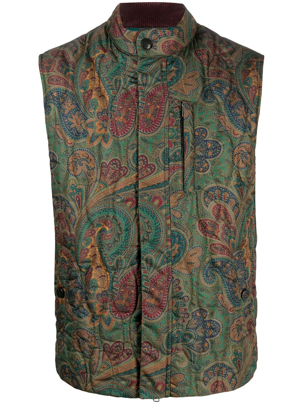 BenEtroEssere paisley-print quilted gilet - 1