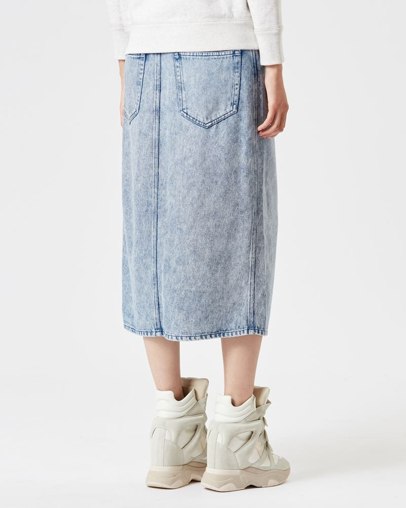 TILAURIA MIDI DENIM SKIRT 5