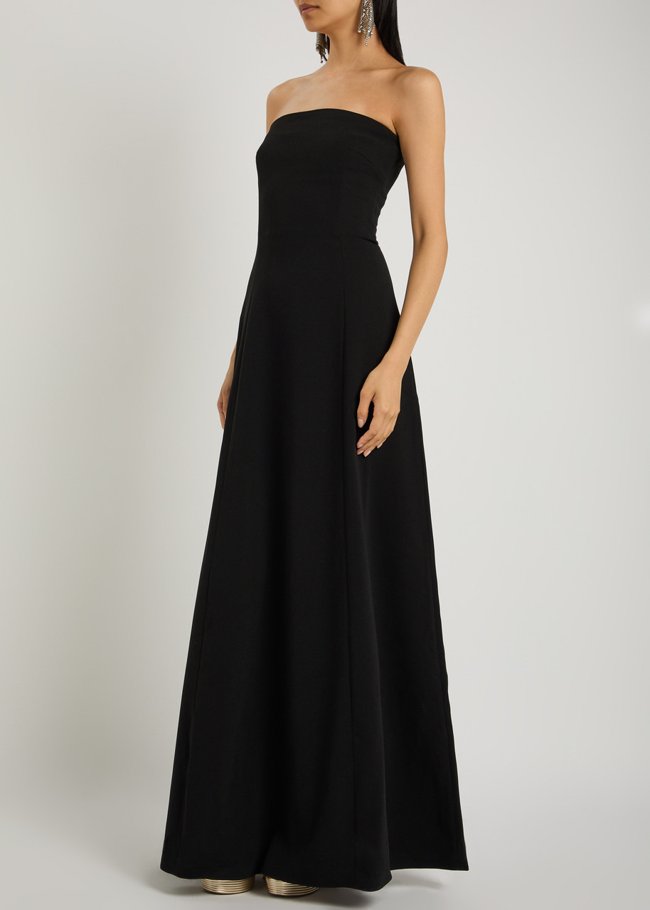 Solace London Helena Strapless Crepe Maxi Dress - 2