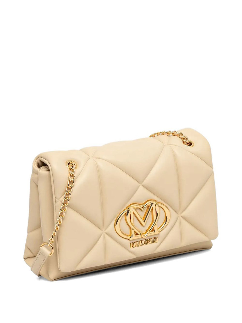 quilted chain cross body bag 3