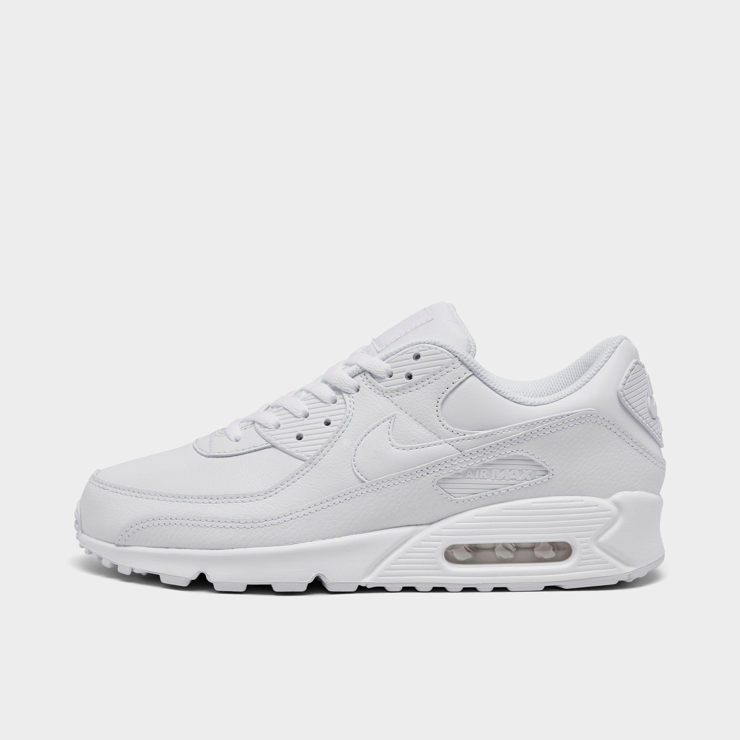 MEN'S NIKE AIR MAX 90 LEATHER CASUAL SHOES - 1