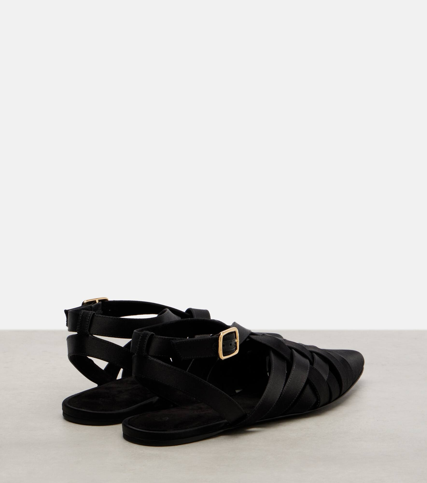 Silene satin sandals - 2