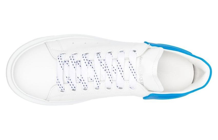 Alexander McQueen Oversized Sneaker 'White Electric Blue' 625156WHXMT8986 - 3