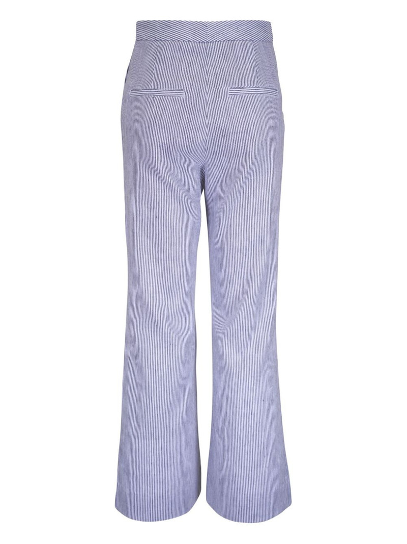 Vince striped flared trousers outlook