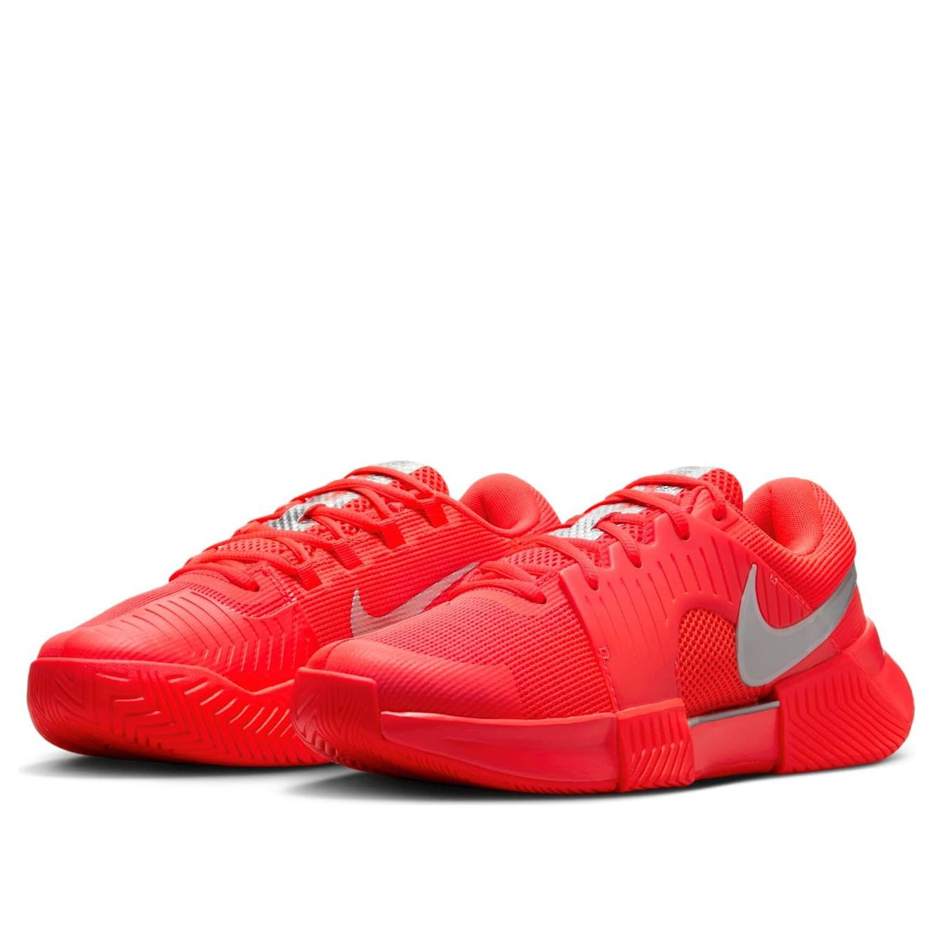 (WMNS) Nike GP Challenge 1 Premium 'Bright Crimson Metallic Silver' HQ2551-600 - 4