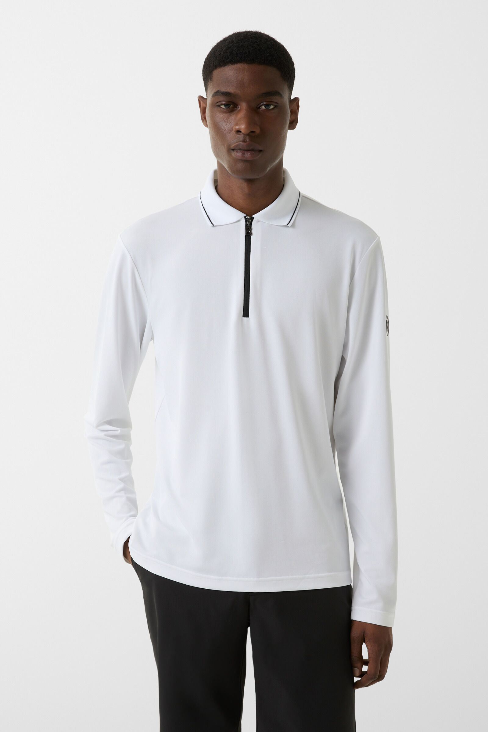 Functional long-sleeved top Josch in White - 2