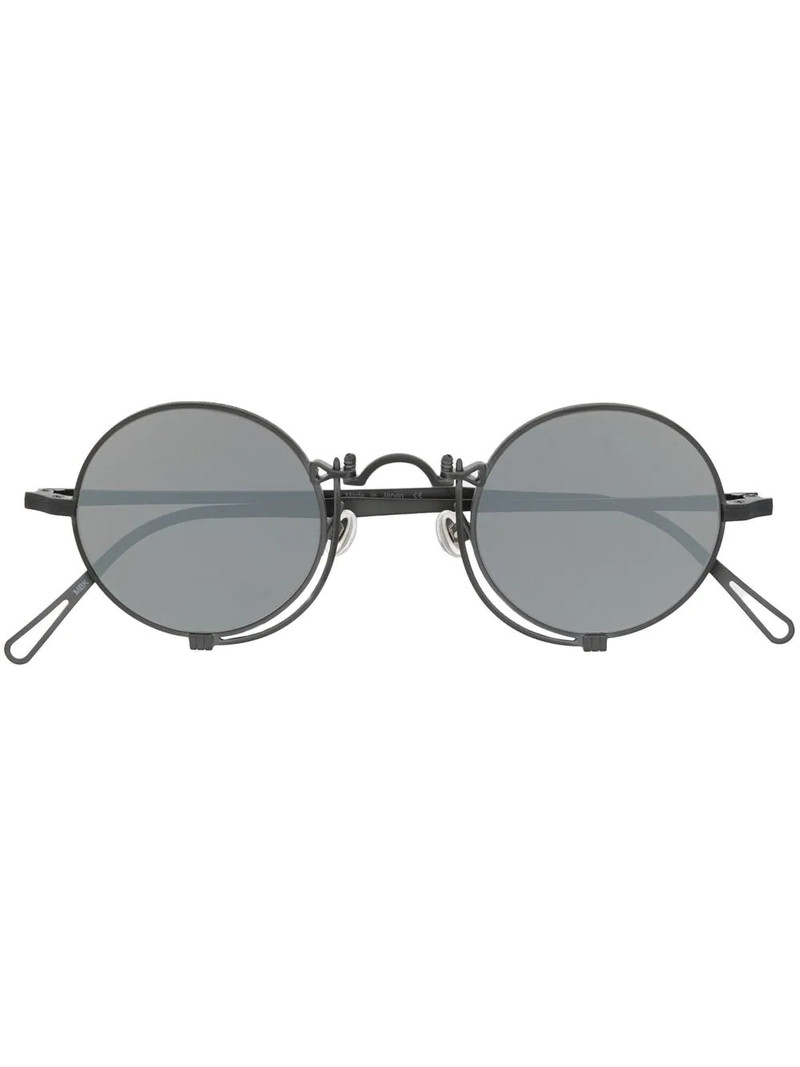 round-frame tinted sunglasses 1