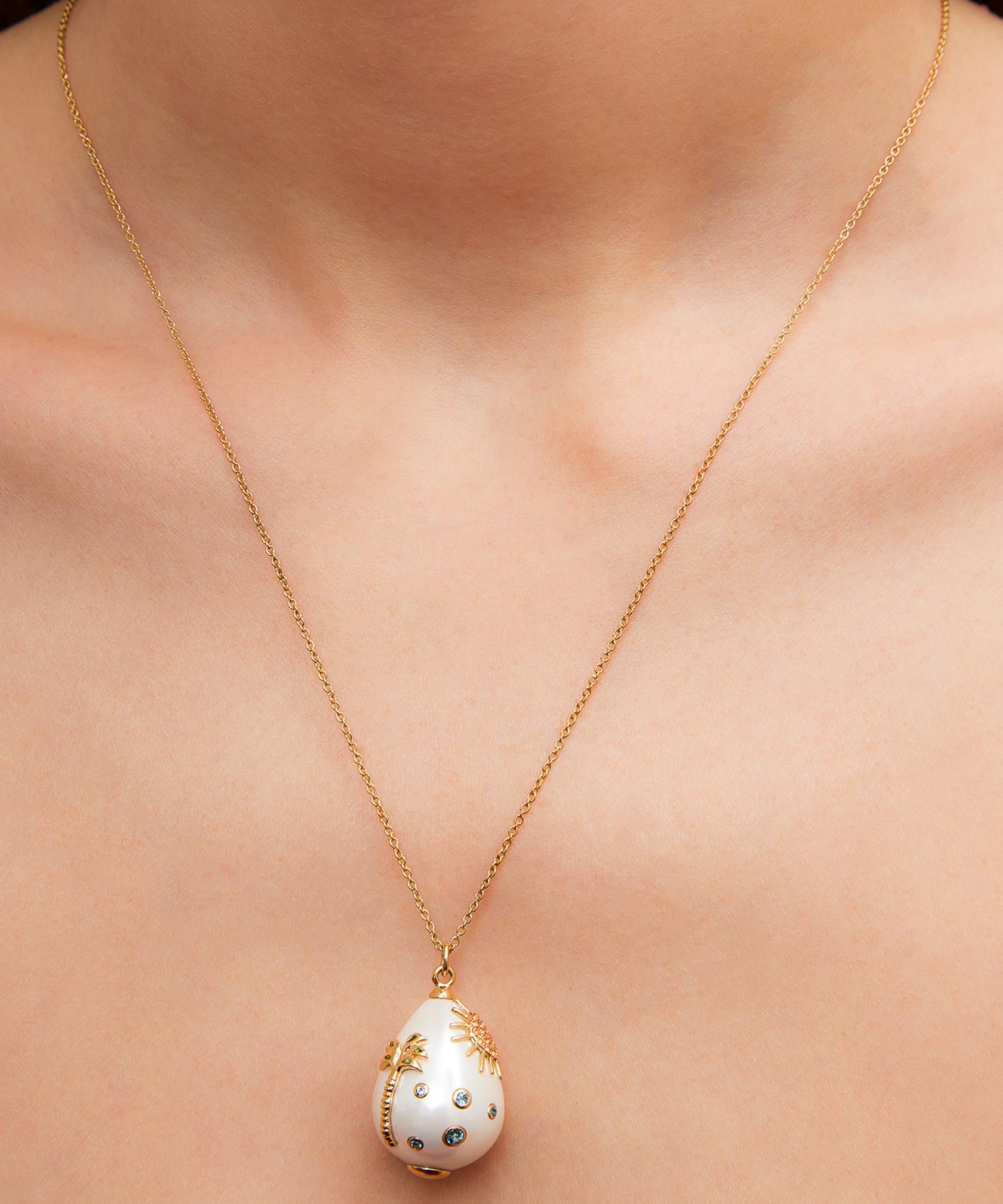 9ct Gold Joie de Vivre Pearl Pendant Necklace - 2