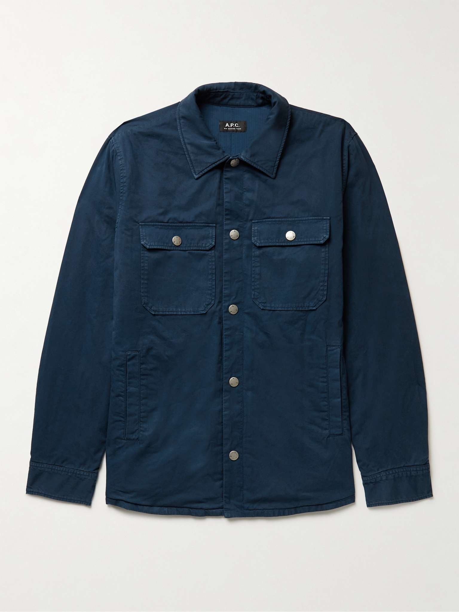 Alex Cotton-Twill Shirt Jacket - 1