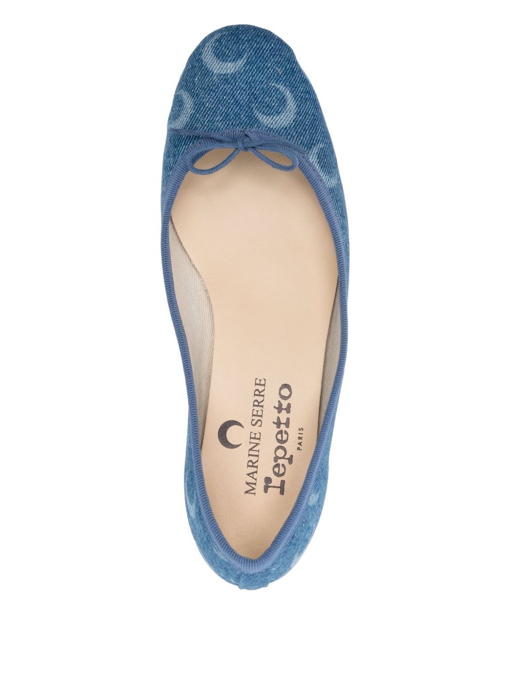x Camille Repetto 30mm Moon-print pumps - 4