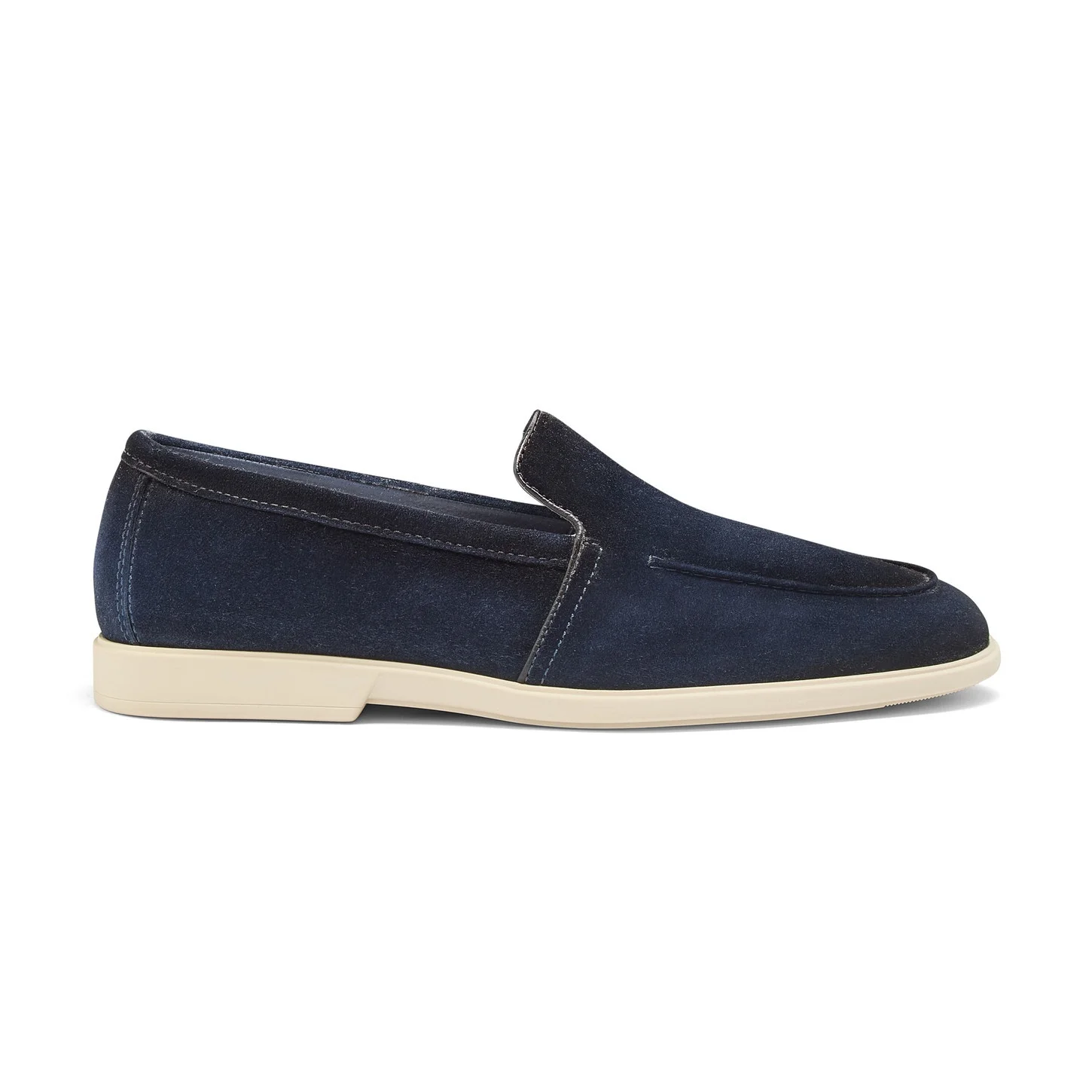 Men's blue suede loafer - 1