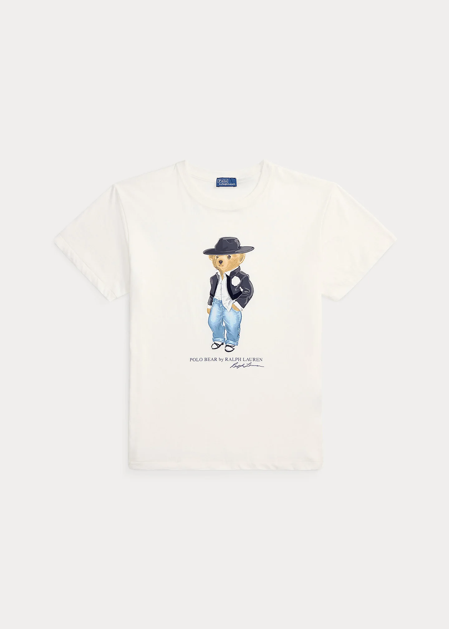 Holiday Polo Bear Cotton Jersey Tee - 1