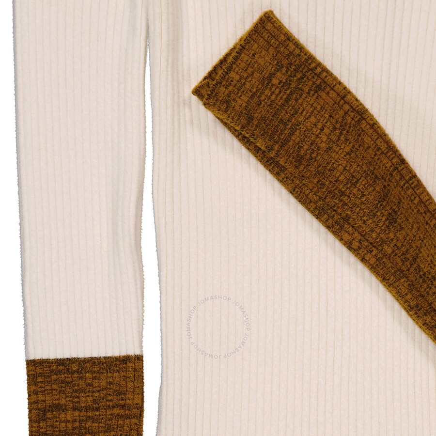 Moncler Ladies 1952 Turtleneck Contrast Cuff Sweater, Size Small - 7