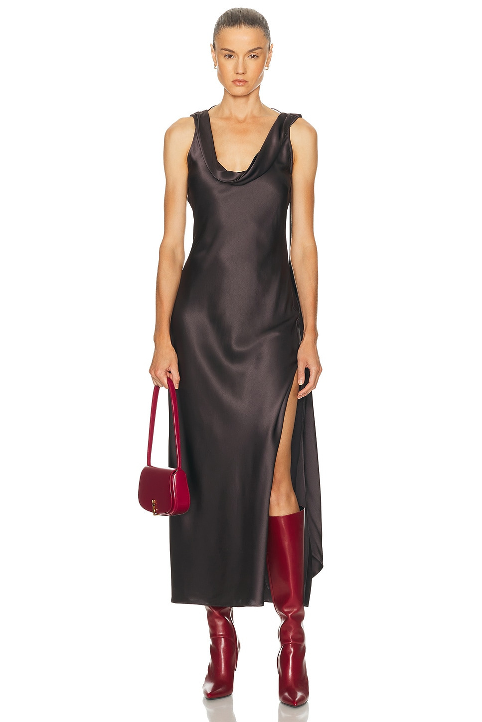 Dotti Silk Slip Dress - 2