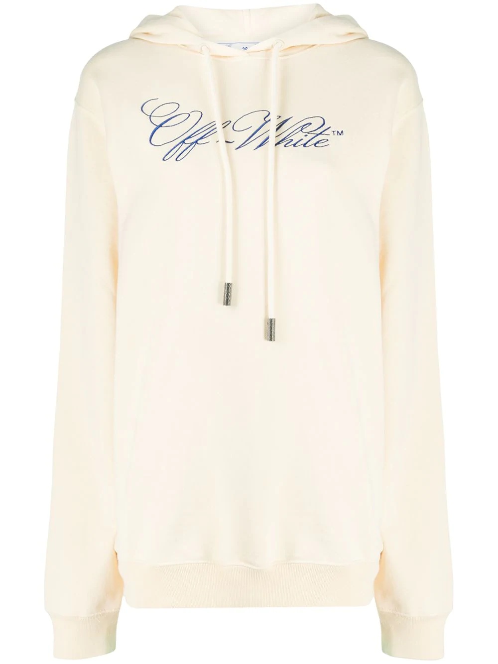 logo-print hoodie - 1