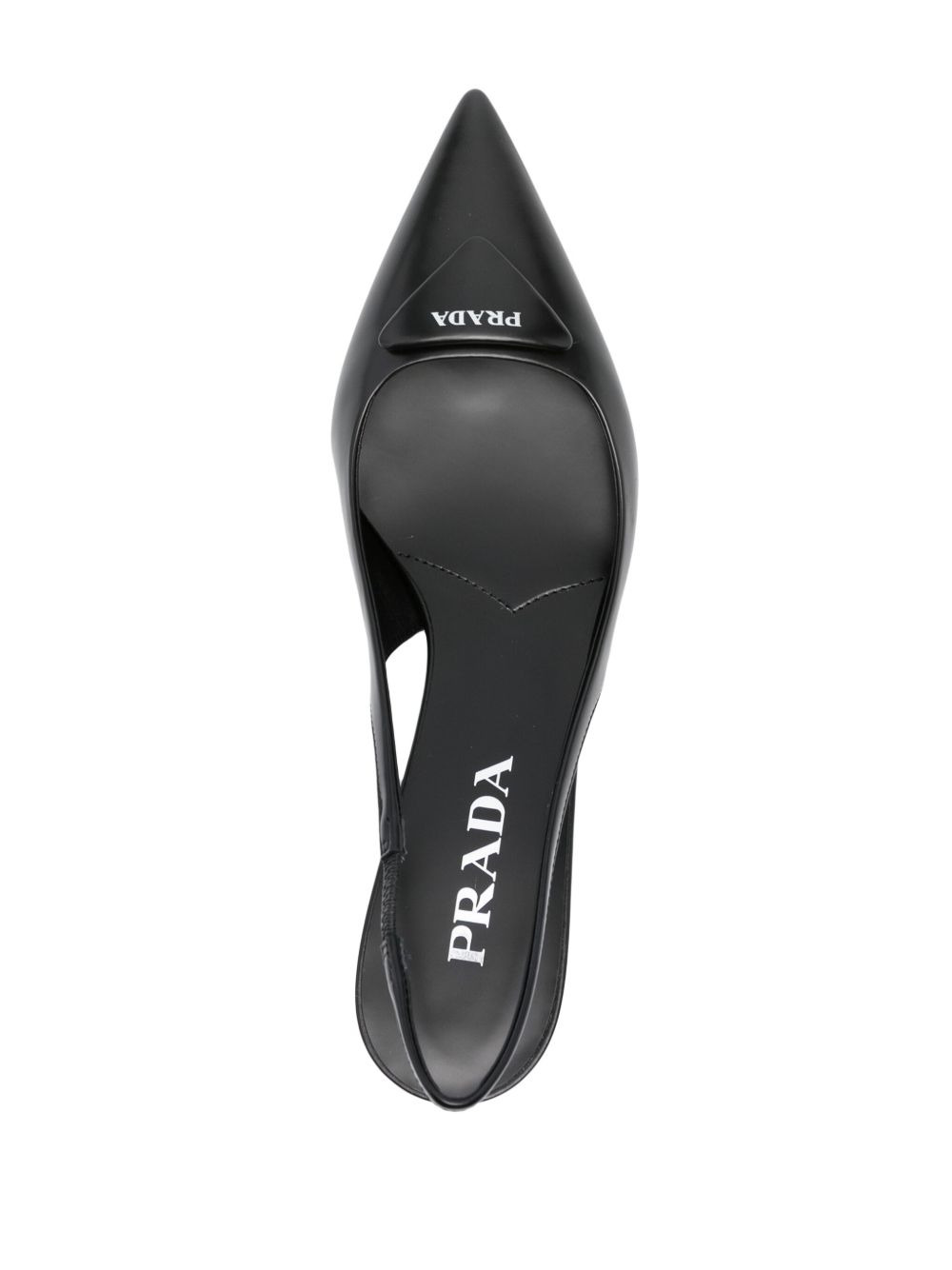 70mm triangle-logo pumps - 4