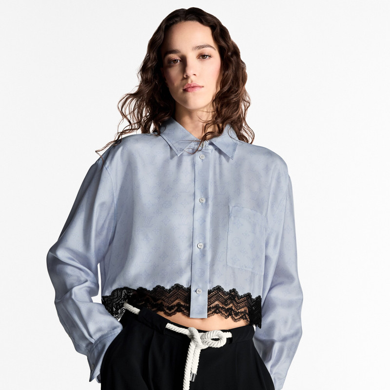 Mahina Lace Trim Shirt 2