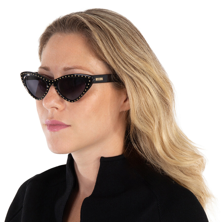 Moschino Grey Cat Eye Ladies Sunglasses MOS0006/S 0807/IR 52 - 2