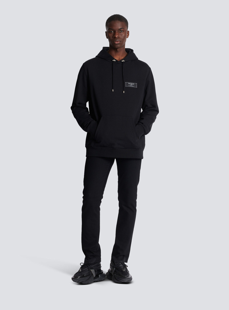 Balmain Pierre Balmain label hoodie outlook