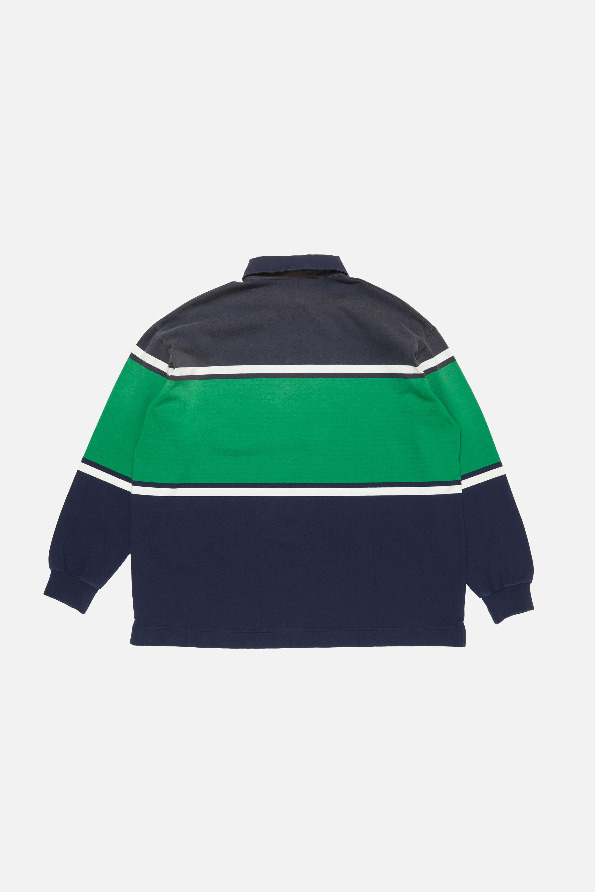 Striped dress - Navy/green - 7
