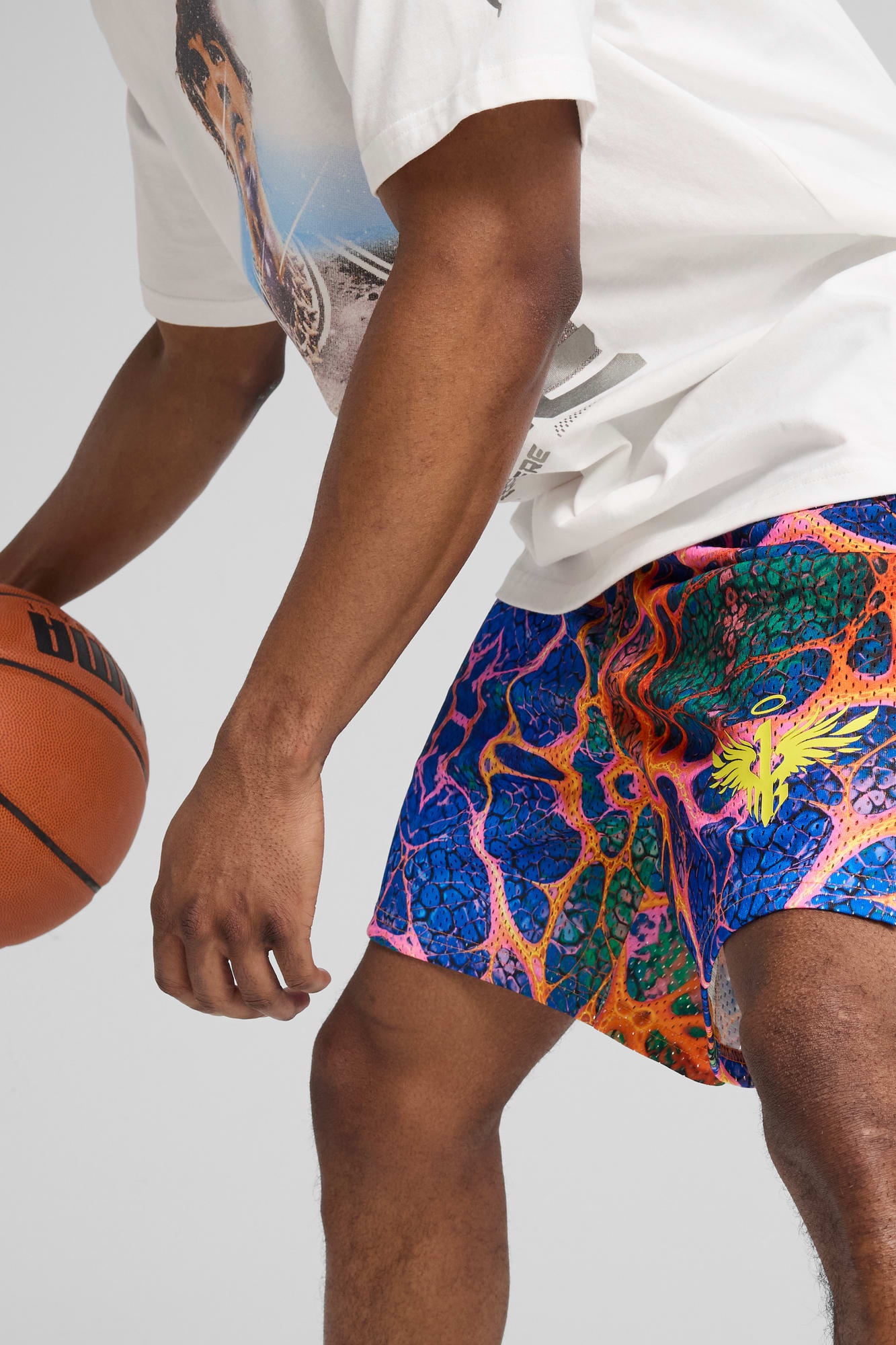 PUMA x LAMELO BALL Alien Skin Men's Basketball Shorts - 7