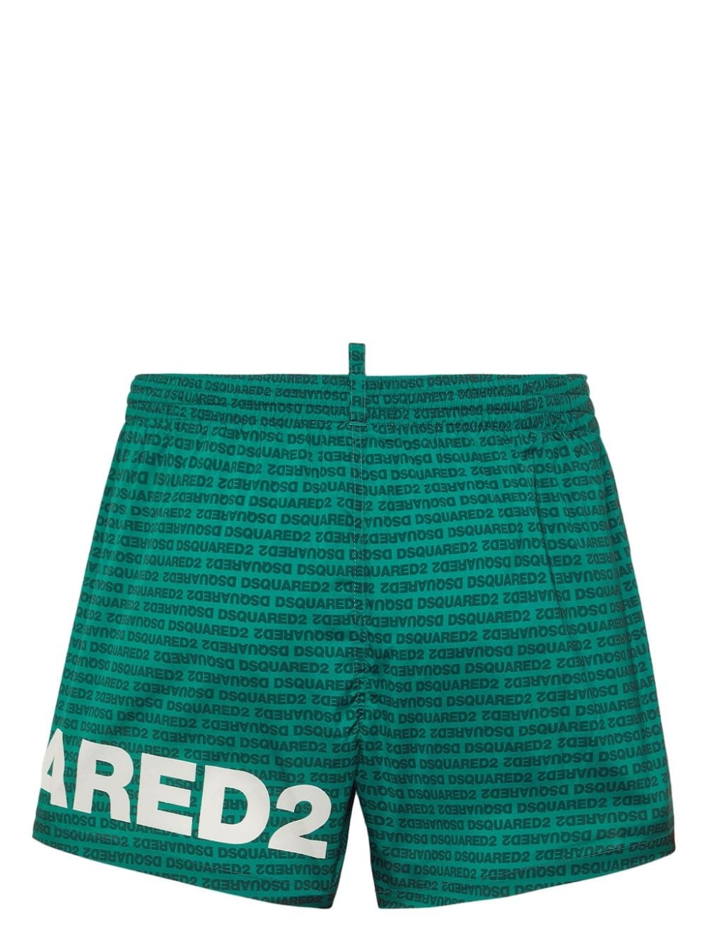 logo-print swim shorts - 2