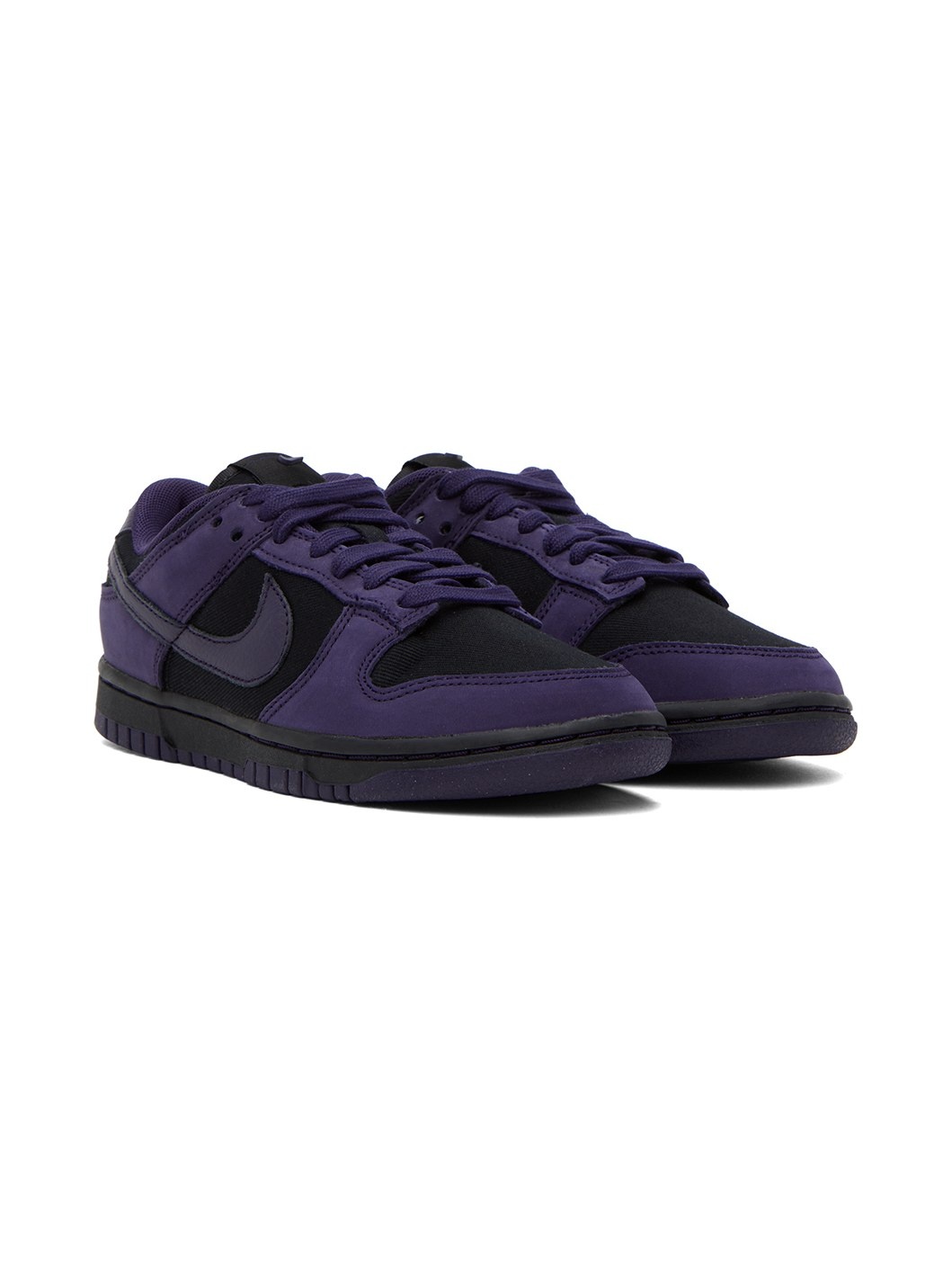 Purple & Black Dunk Low LX Sneakers - 4