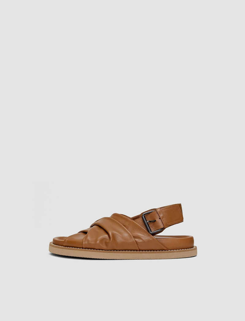 Leather Jazzy Strap Sandals 1