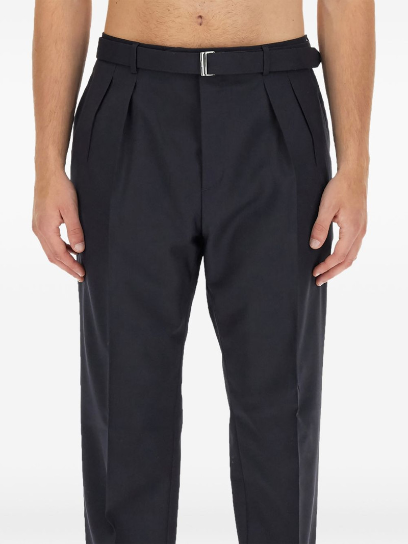 Brioni Ischia belted trousers outlook