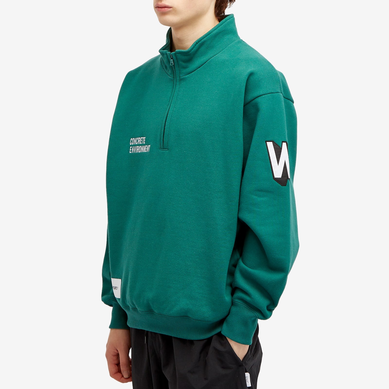 WTAPS 05 Quarter Zip Sweatshirt - 2