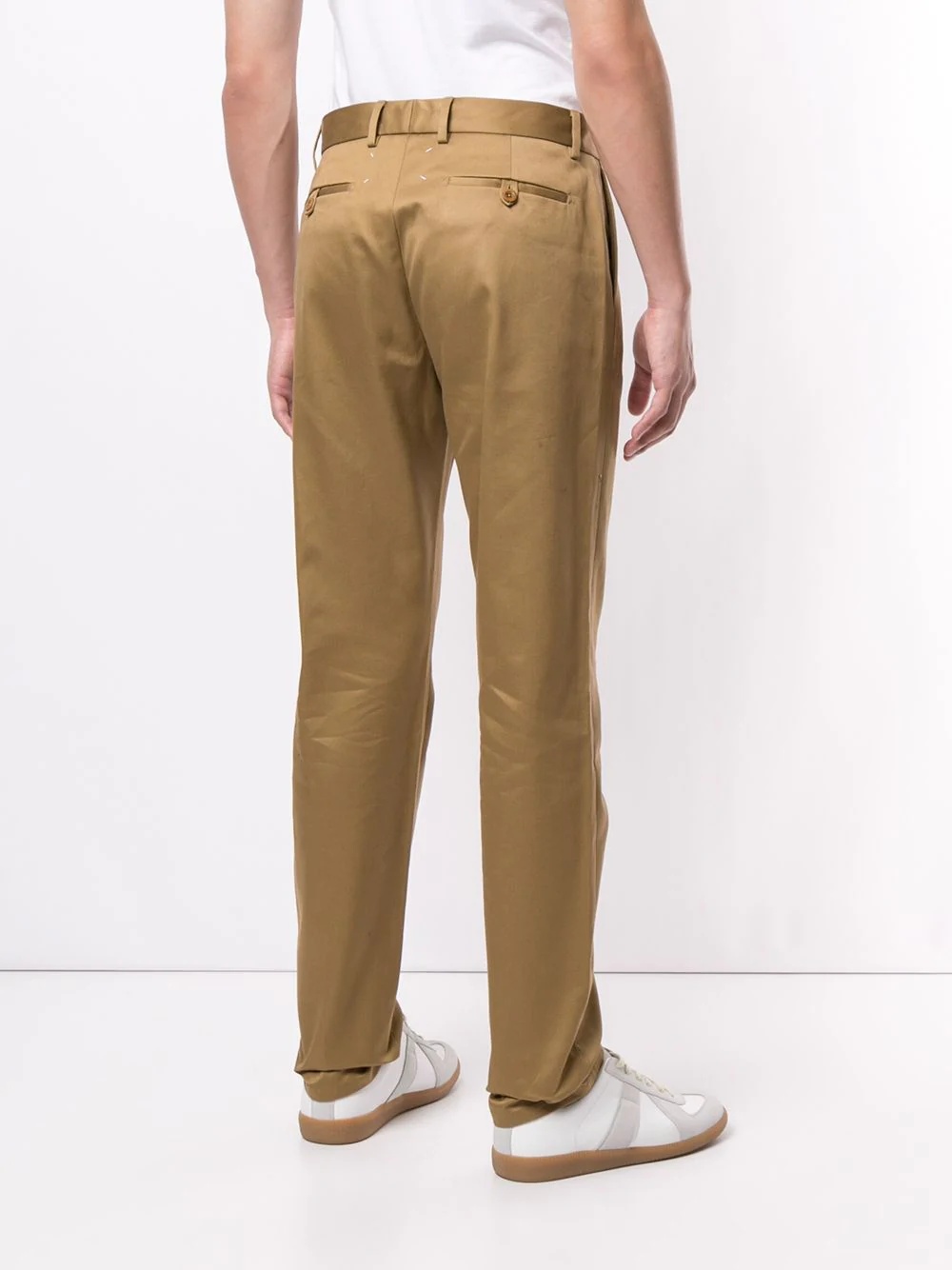 straight-leg full-length trousers - 4