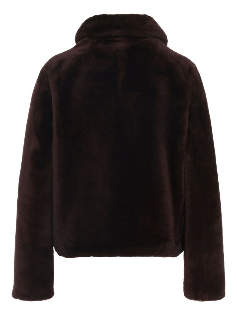 Yves Salomon faux-fur jacket outlook