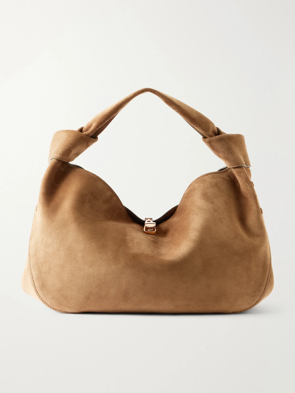 Antonia Small Suede Shoulder Bag - 1