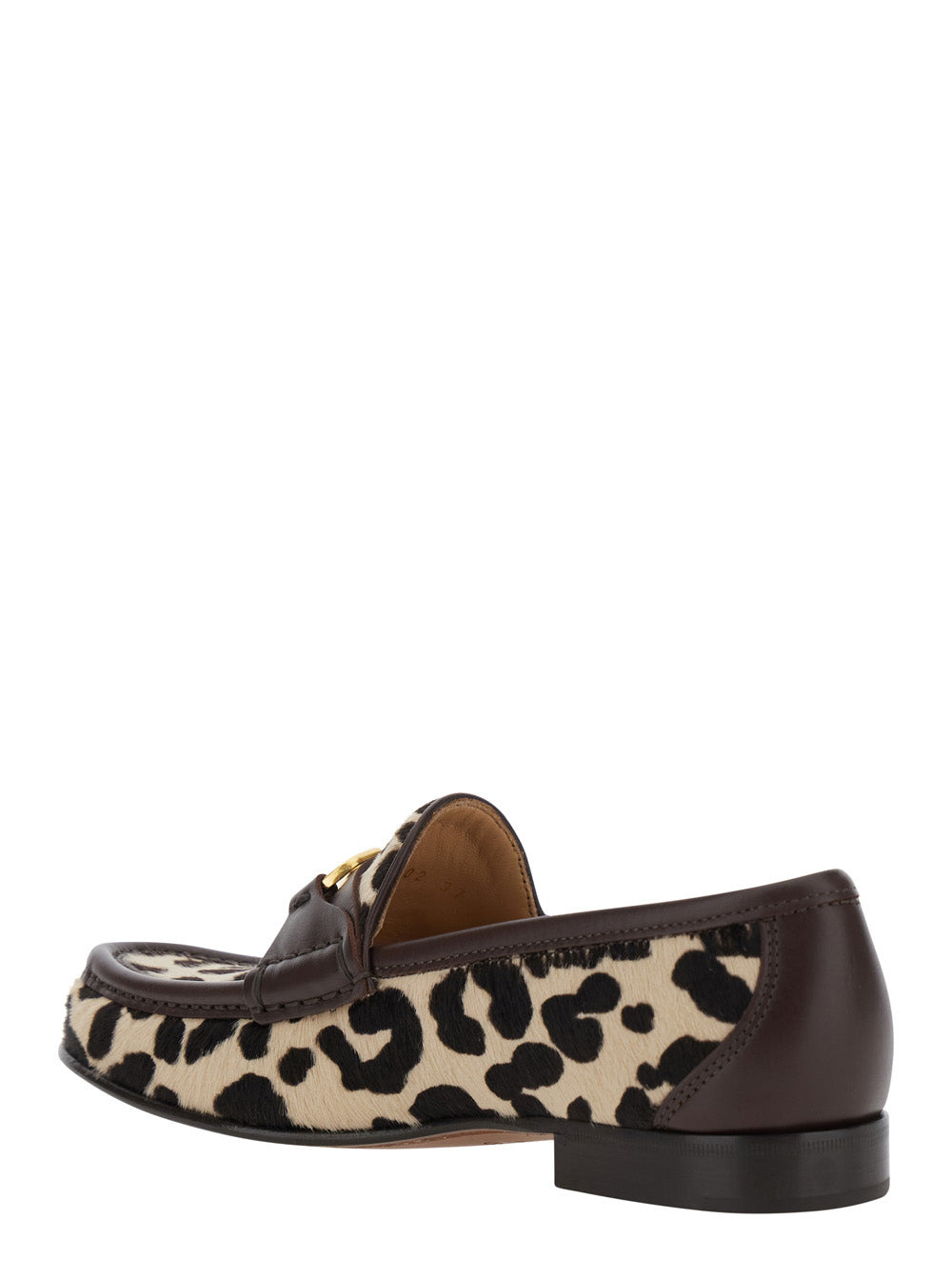 Valentino Garavani Women Multicolor Loafers With Brushed And All-Over Animal Print In Leather Woman - 3