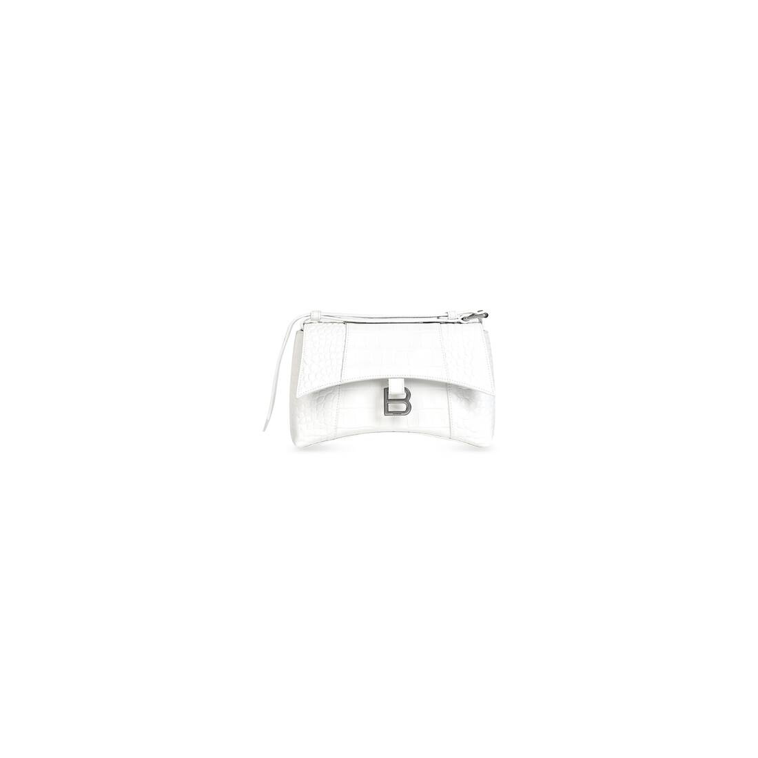 BALENCIAGA Women's Downtown Xs Shoulder Bag Crocodile