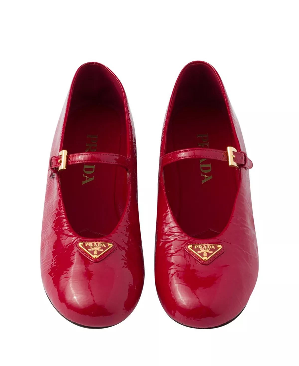 Women's Naplak Patent Leather Ballerinas - 3