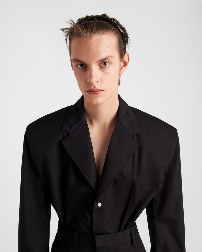 Single-breasted cotton jacket 3