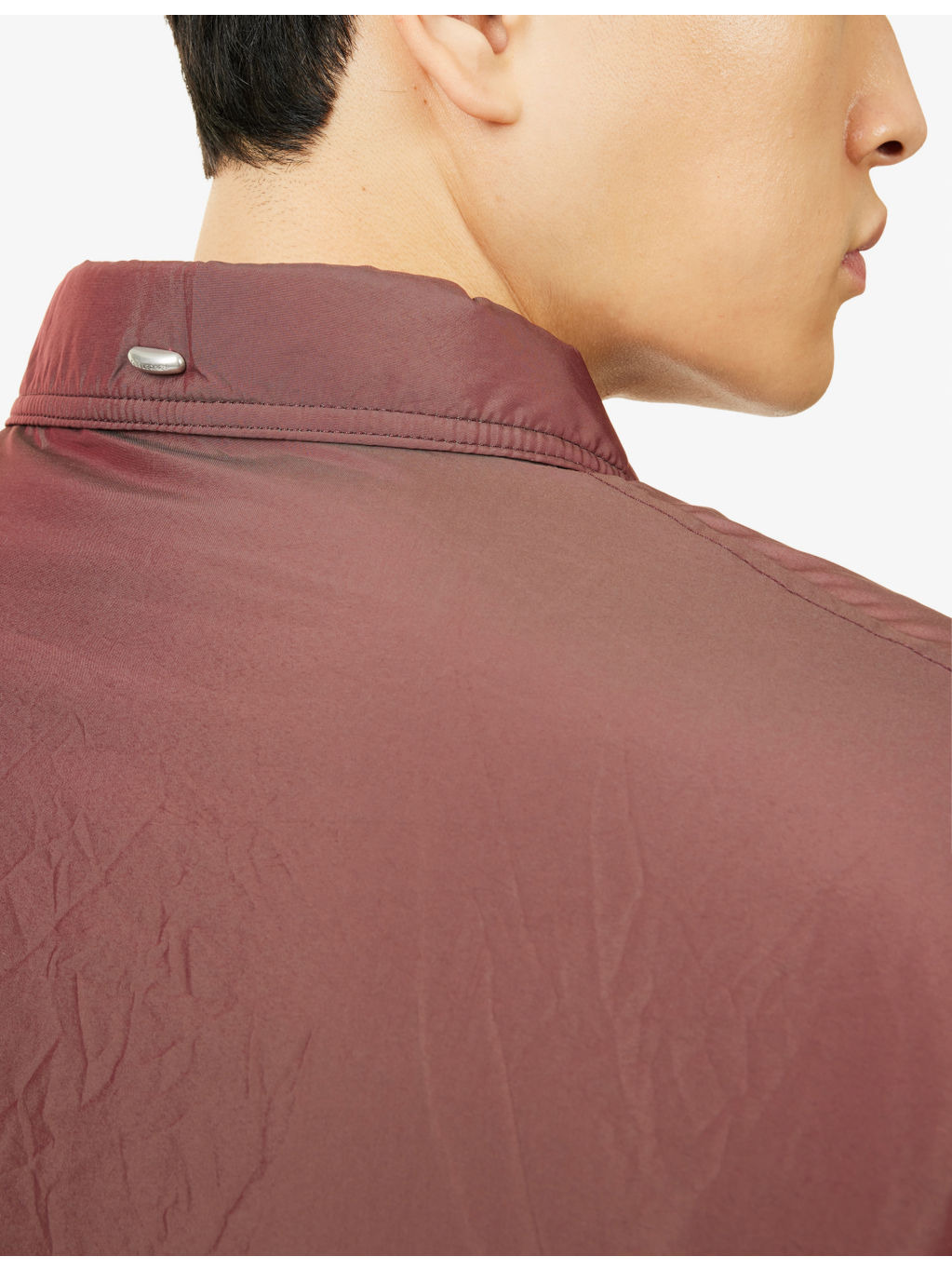 Slight Classic-Collar Nylon Jacket - 5