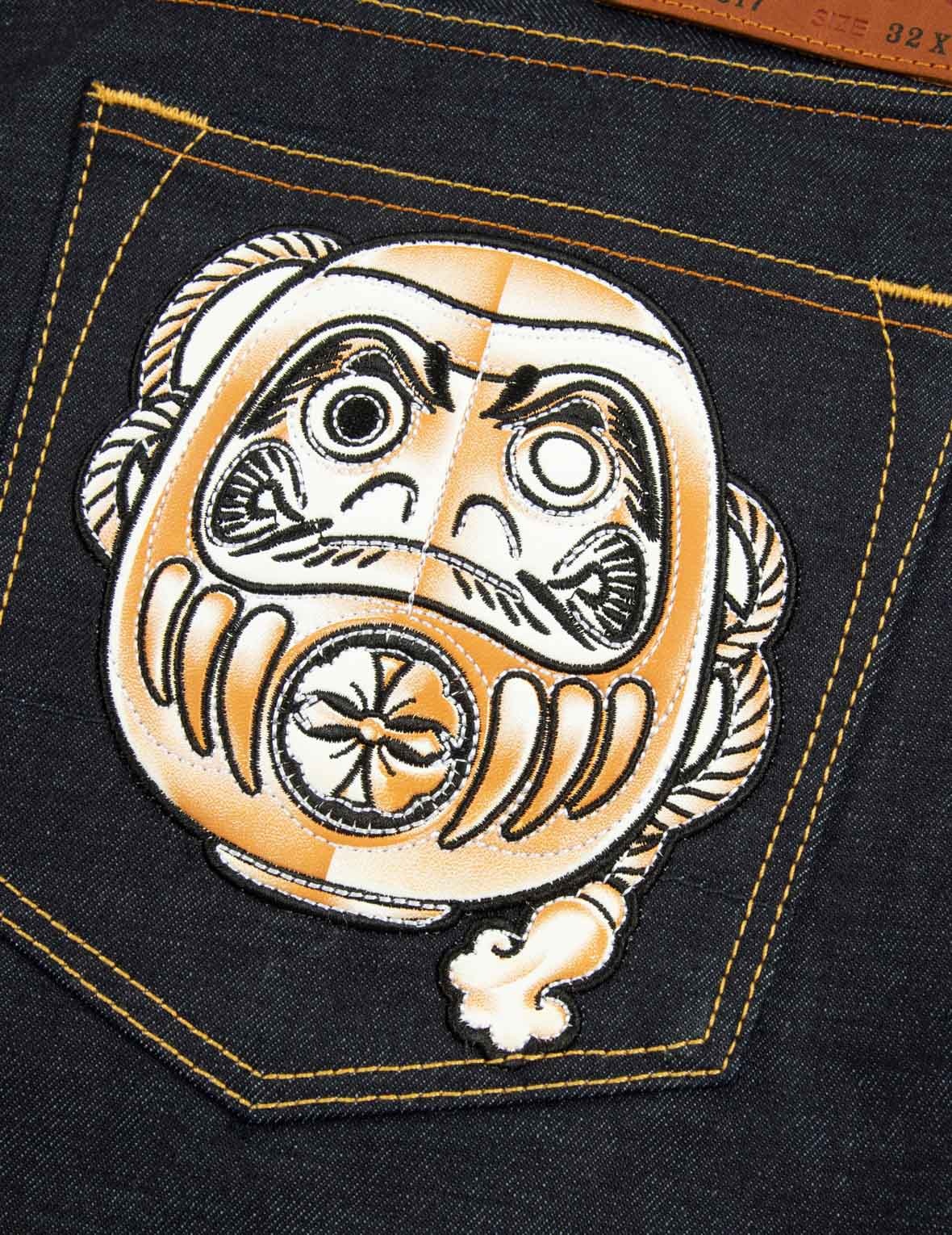 DARUMA APPLIQUÉ CARROT FIT DENIM JEANS #2017 - 7