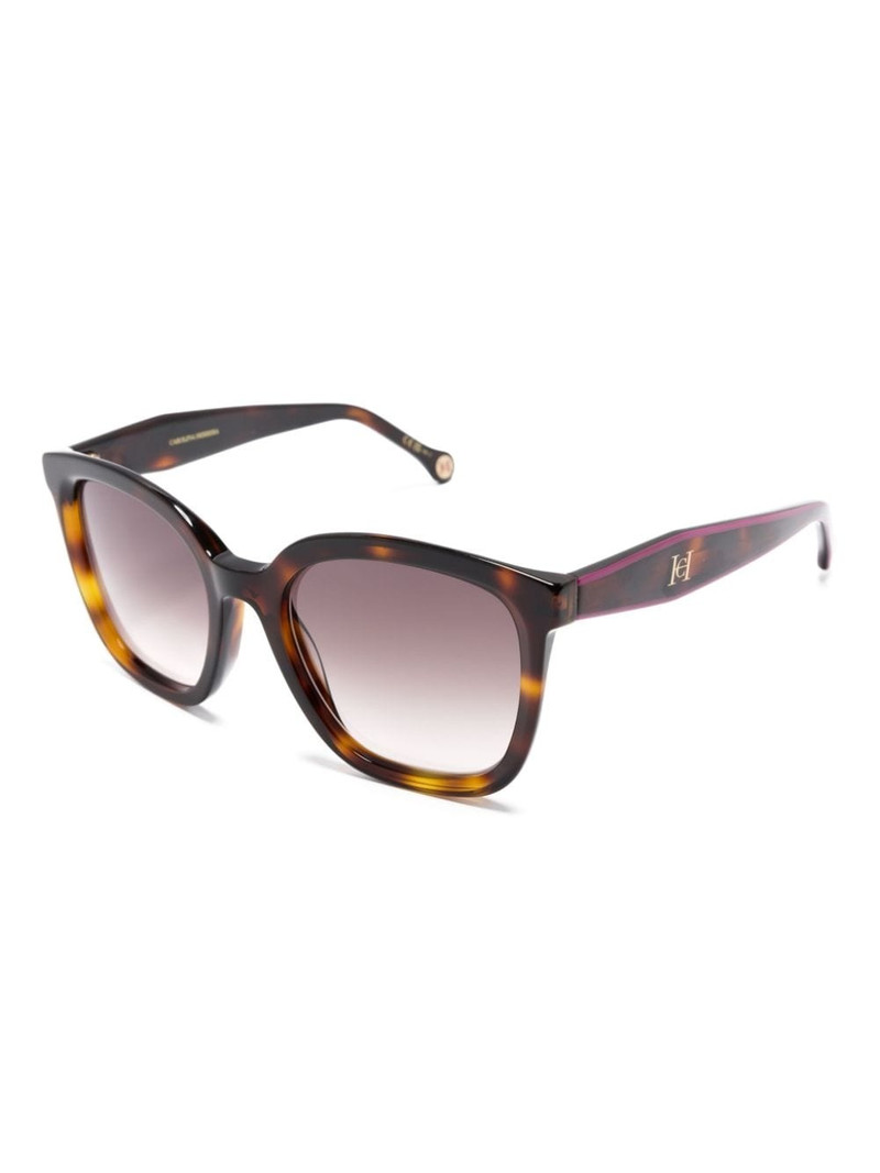 CAROLINA HERRERA Her 0225 wayfarer-frame sunglasses outlook