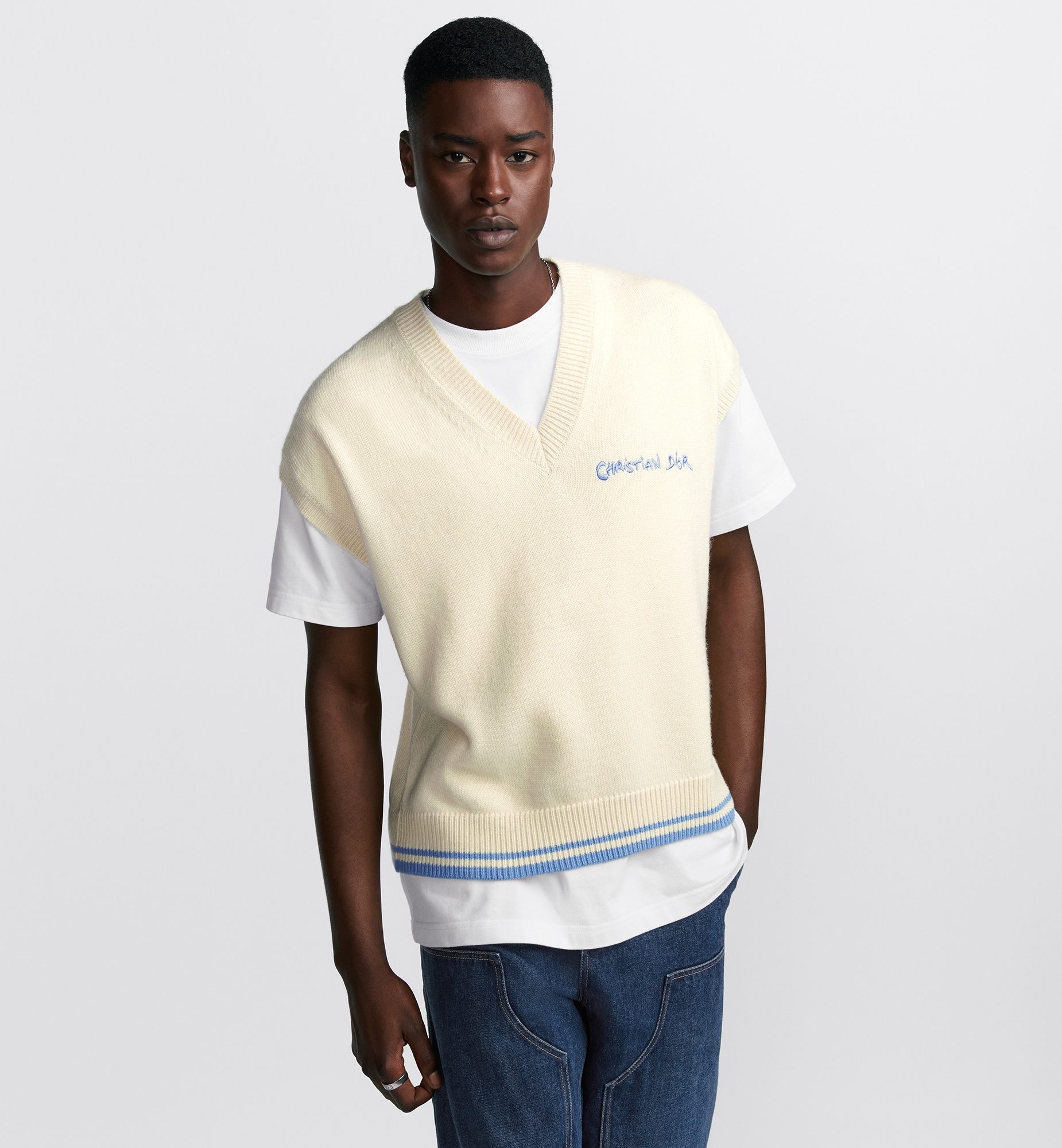 Christian Dior Tag Sweater Vest - 2