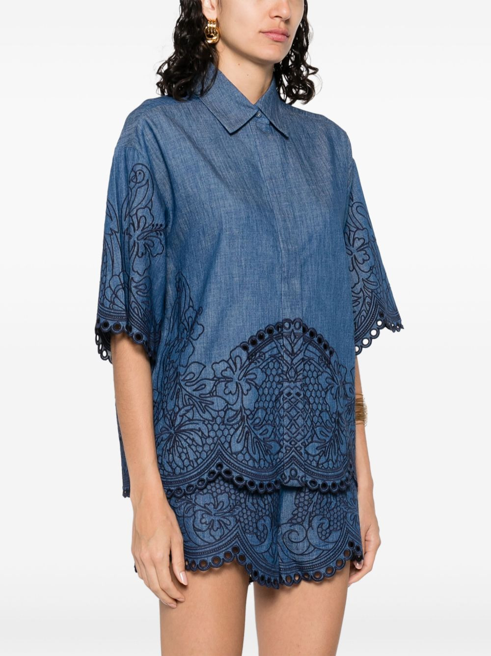 Zimmermann Shirts Blue - 5
