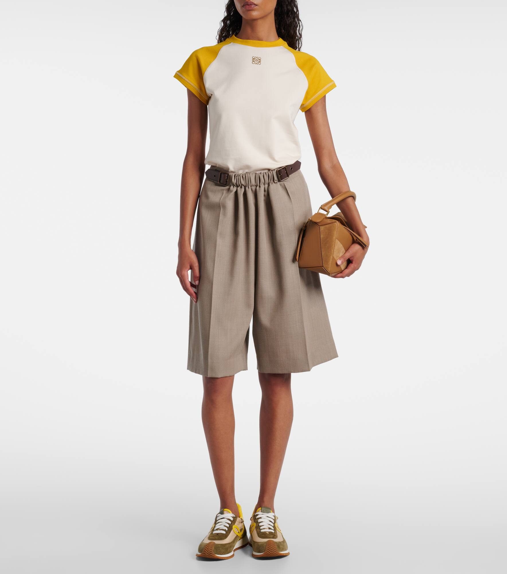 Cotton-blend T-shirt - 2