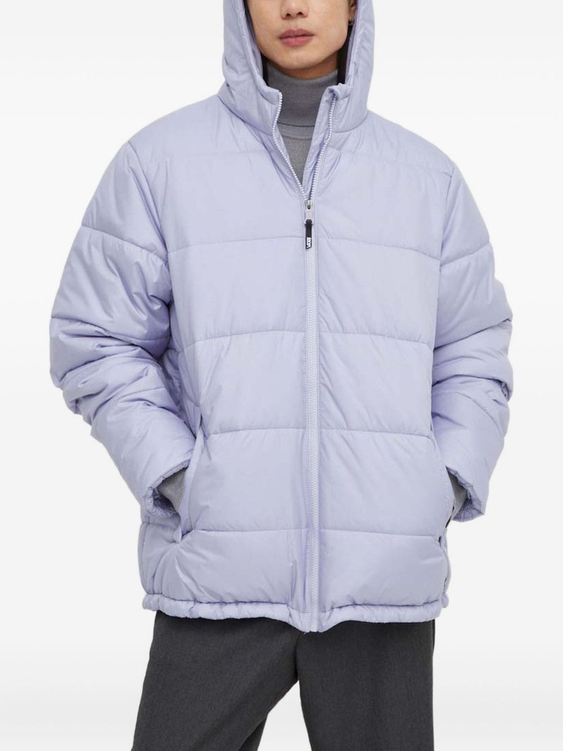 Old Skool hooded quilted jacket 1