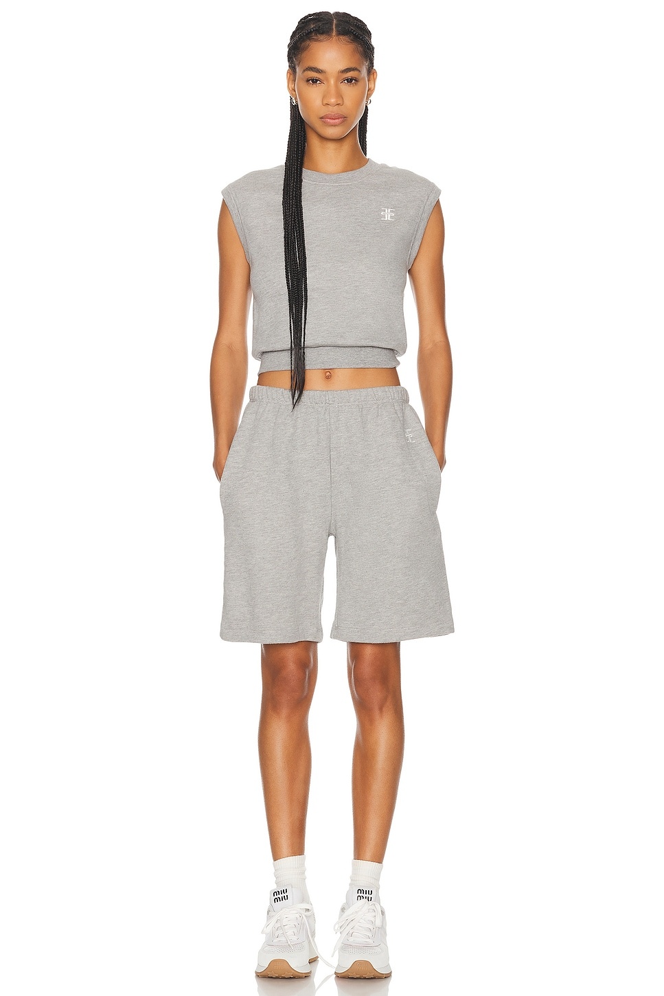 Sleeveless Crewneck Top - 5